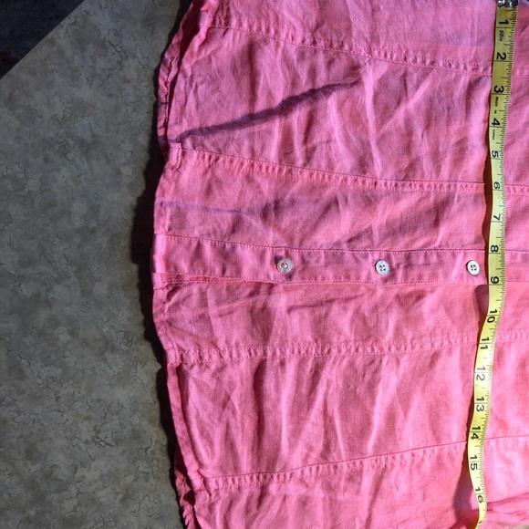 Tommy Bahama pink shirt, size small - Picture 8 of 10